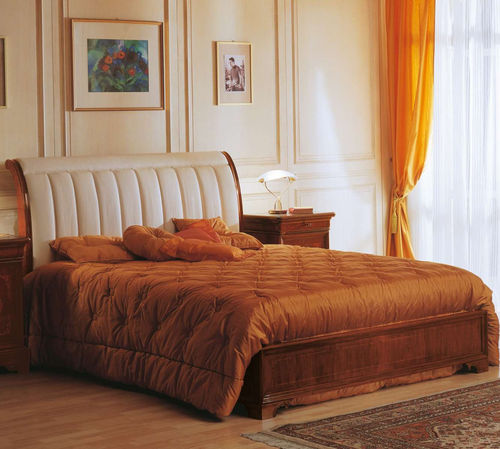 Doppelbett - Nineteenth Century French - VIMERCATI MEDA LUXURY CLASSIC FURNITURE - Stil / Polster / gepolstertes Kopfteil