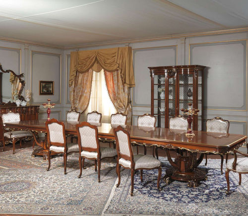 Esstisch / Louis XV - art. 951/3 - VIMERCATI MEDA LUXURY CLASSIC FURNITURE - Holz / Gestell aus Holz / rechteckig