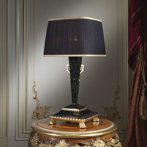 Tischlampe - VIMERCATI MEDA LUXURY CLASSIC FURNITURE - lackiertes Holz / Stil / schnurlos