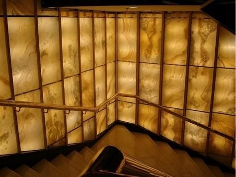 VSG-Glasscheibe - Maxlen - Ornament / lichtdurchlässig / für Innenausbau