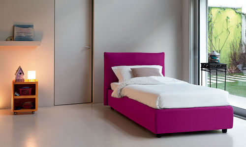 Einpersonenbett - LONDON - noctis - modern / Polster / Stoff
