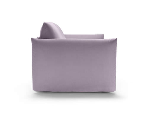 Modernes Sofa - LUNAR - noctis - Stoff / violett / Zweisitzer