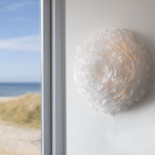 Moderne Wandleuchte - EOS UP - VITA copenhagen - für den Innenraum / Stahl / Stoff