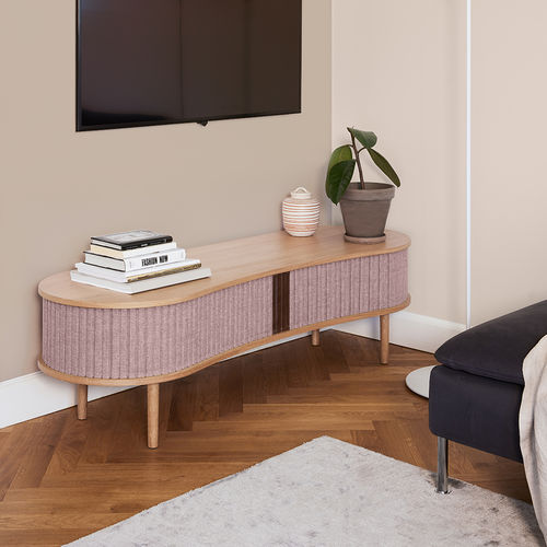 Modernes Fernsehmöbel - AUDACIOUS - VITA copenhagen - lowboard / mit integriertem Stauraum / für Hotelzimmer