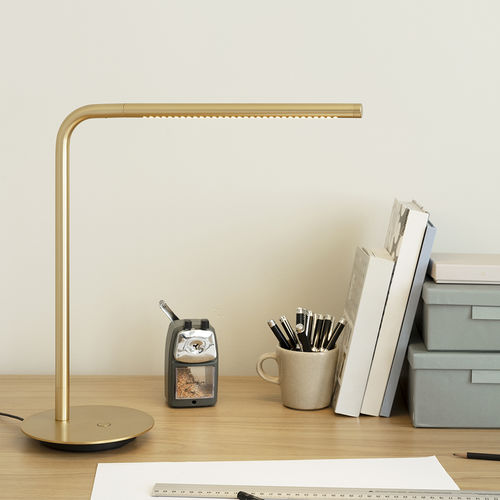 Bürolampe - OMNI  - VITA copenhagen - Aluminium / Stahl / gebürstetes Messing