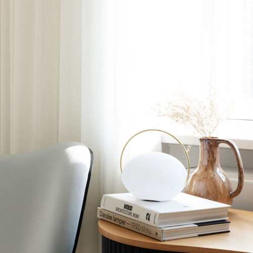 Tragbare Lampe - ORBIT - VITA copenhagen - Aluminium / Stahl / geblasenes Glas