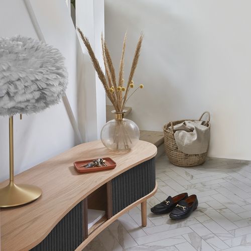 Modernes Sideboard - AUDACIOUS - VITA copenhagen - Eiche / mit Regal / mit Schubladen