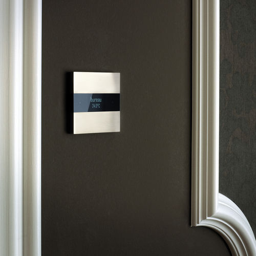 Elektronisches Thermostat - Deseo KNX - basalte - programmierbar / für Heizungen / für Lüftungssystem