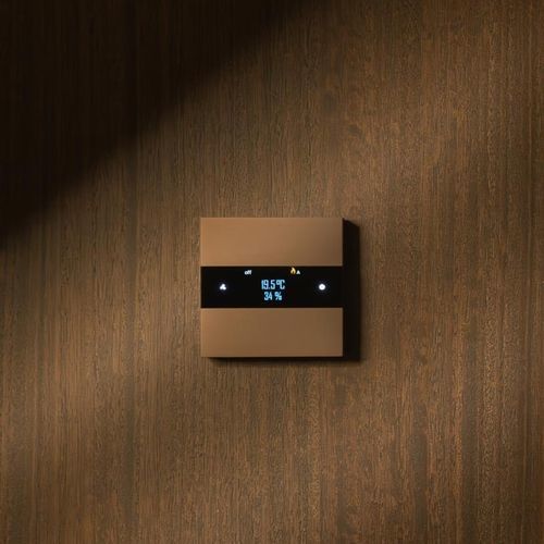 Elektronisches Thermostat - deseo - basalte - programmierbar / für Heizungen / Raum