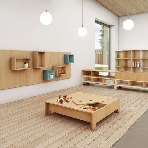 moderner Spieltisch für Kinder - gonzagarredi
