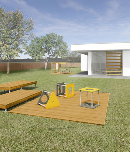 Spielplatzgerät für Kindergarten - PIKOUT - gonzagarredi - modular