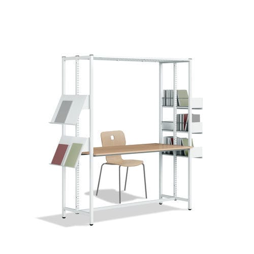 Bodenstehender Schreibtisch - gonzagarredi - modern / Holz / gerade