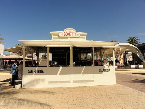 Gastronomie-Kiosk - ICE CREAM - Cagis Srl - Metall