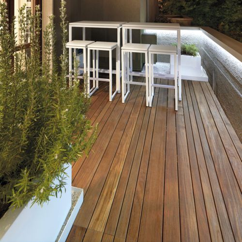 Teakholz-Terrassendiele - METROPOLITAN  - Cagis Srl