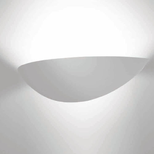 Moderne Wandleuchte - BAUTA ELLISSE - BUZZI & BUZZI - für den Innenraum / Aircoral® / halbrund