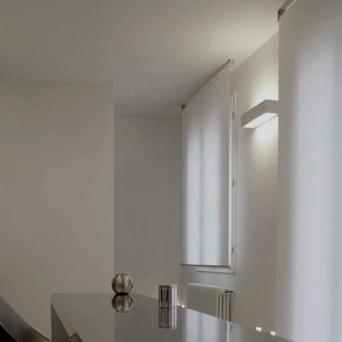 Moderne Wandleuchte - PIPEDO OPEN - BUZZI & BUZZI - für den Innenraum / Glas / Aircoral®