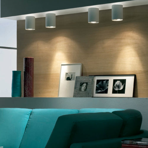 Downlight für Aufbau - SKY - BUZZI & BUZZI - LED / Halogen / rund