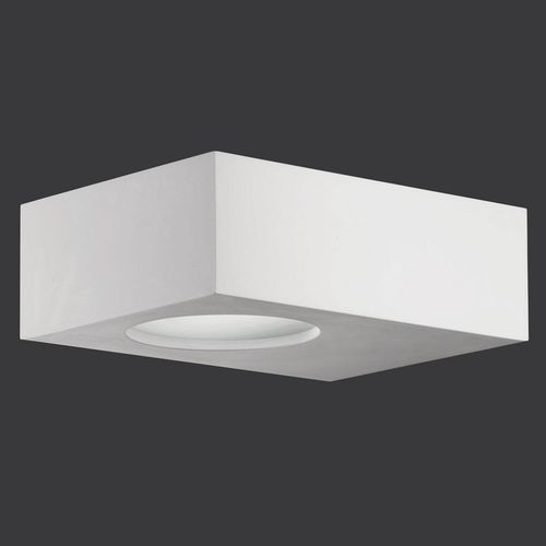 Moderne Wandleuchte - LIGHT BOX - BUZZI & BUZZI - für den Innenraum / Edelstahl / Glas