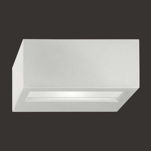 Moderne Wandleuchte - MINIVIRTUS DIRECT - BUZZI & BUZZI - für Außenbereich / Milchglas / DurCoral®