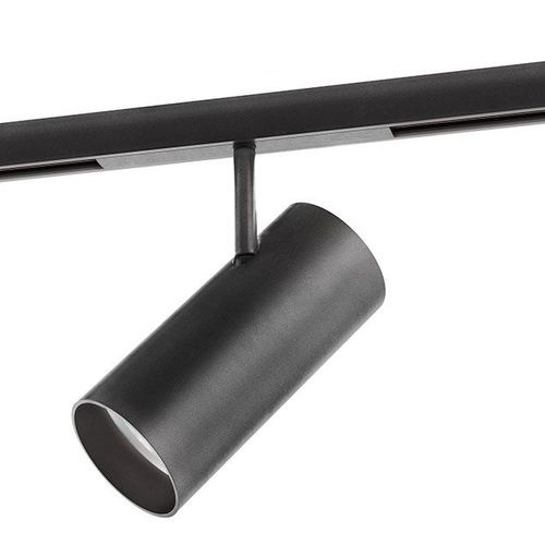 LED-Schienenleuchte - ML - BUZZI & BUZZI - rund / zylinderförmig / Aluminium