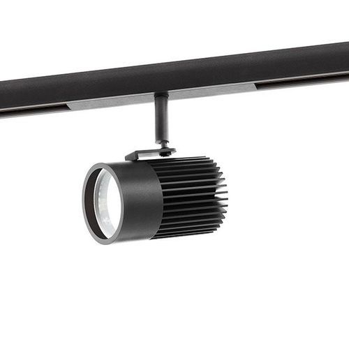 LED-Schienenleuchte - GL - BUZZI & BUZZI - rund / Aluminium / für Gewerbegebrauch