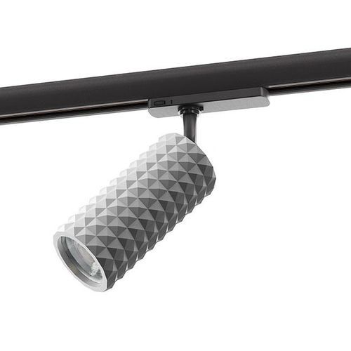 LED-Schienenleuchte - INCISO Q4 - BUZZI & BUZZI - rund / Stahl / Eisen