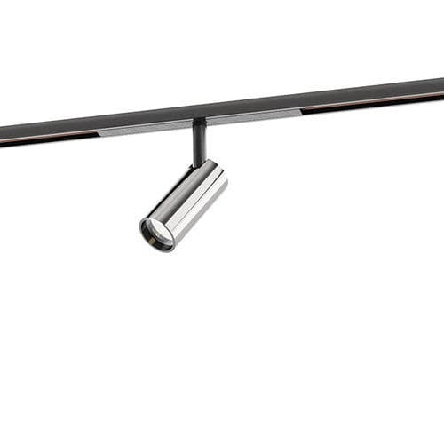 LED-Schienenleuchte - Y1 NANO - BUZZI & BUZZI - zylinderförmig / Aluminium / für Privatgebrauch