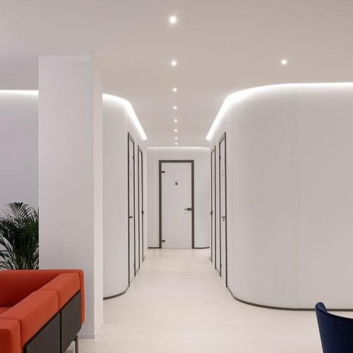 Strahler für Wandeinbau - RHINO - BUZZI & BUZZI - für Deckeneinbau / LED / horizontal