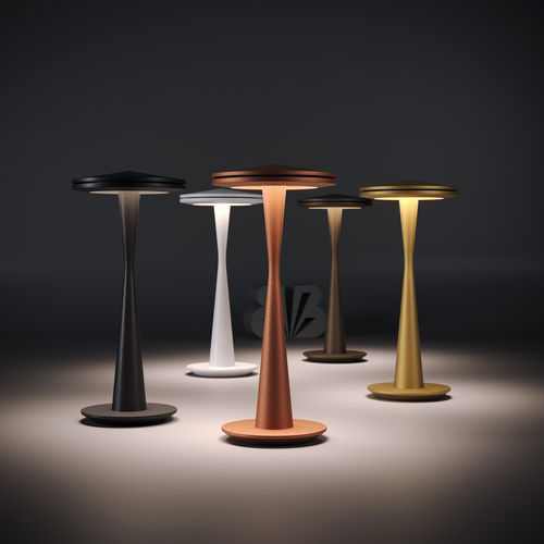 Tischlampe - OR - BUZZI & BUZZI - tragbar / Aluminium / modern