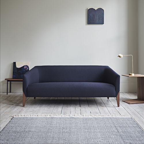Modernes Sofa - ERNEST - Dare Studio - Stoff / Leder / Eiche