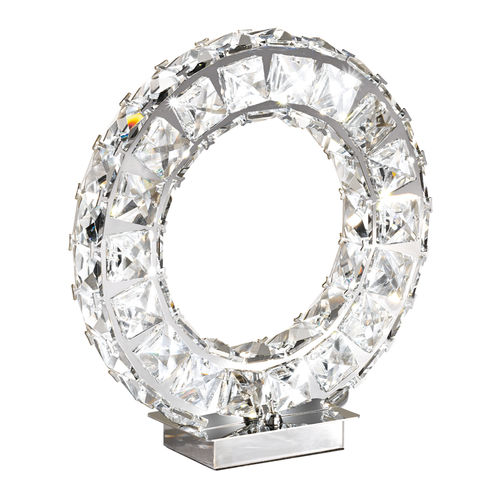 Tischlampe - TONERIA : 39005 - EGLO Leuchten GmbH - Edelstahl / Kristall / modern