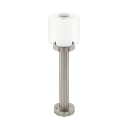 Leuchtpoller für Garten - POLIENTO : 95018 - EGLO Leuchten GmbH - modern / Edelstahl / Glas