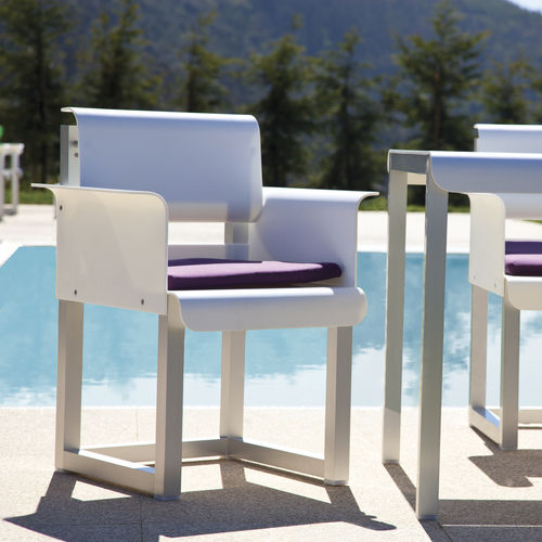 Moderner Stuhl - WEST COAST - SACHI - Premium Outdoor Furniture - für Außenbereich / Aluminium / für Privatgebrauch