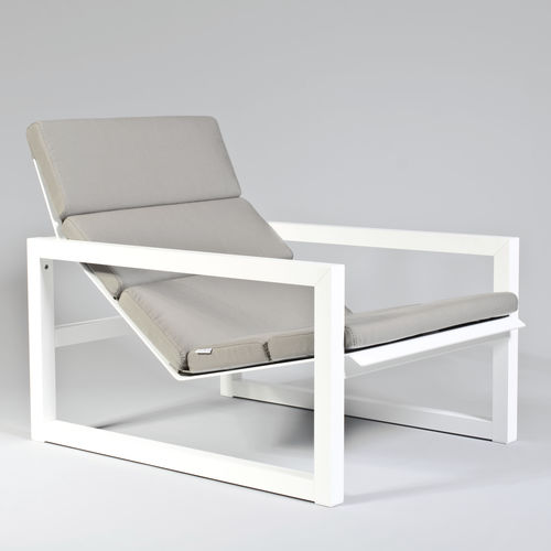 Moderne Sonnenliege - SPIKES - SACHI - Premium Outdoor Furniture - Sunbrella® / Aluminium / für Garten