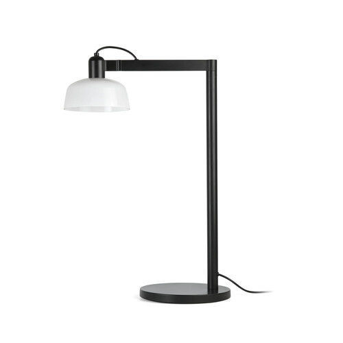 Tischlampe - TATAWIN - Faro Barcelona - Metall / Opal / Glas