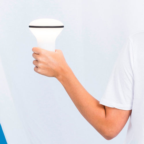 Tragbare Lampe - BUDDY - Faro Barcelona - Kunststoff / modern / mit Akku