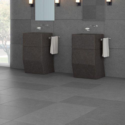 Lavaoptikfliesen - DARK PUMICE - Ranieri Pietra Lavica - in Naturoptik / für den Innenraum / Wand