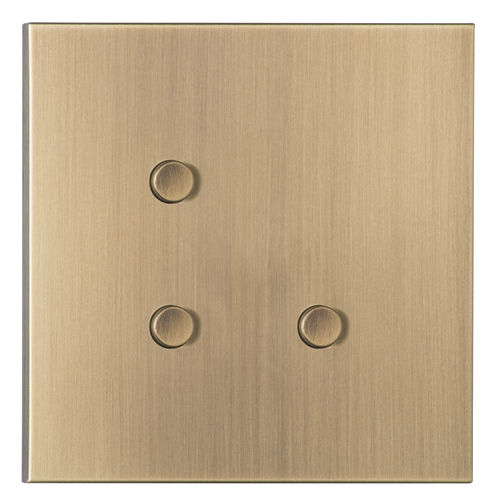 Druckschalter - PNV003-VO - LUXONOV - Einbau / 3-fach / Messing