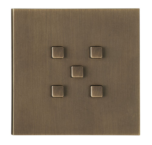 Druckschalter - COLLECTION MANHATTAN: PMA005BM - LUXONOV - Einbau / Messing / modern