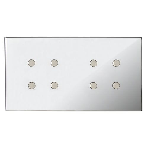 Druckschalter - COLLECTION NEVA: PNV009-CH - LUXONOV - Einbau / Messing / modern
