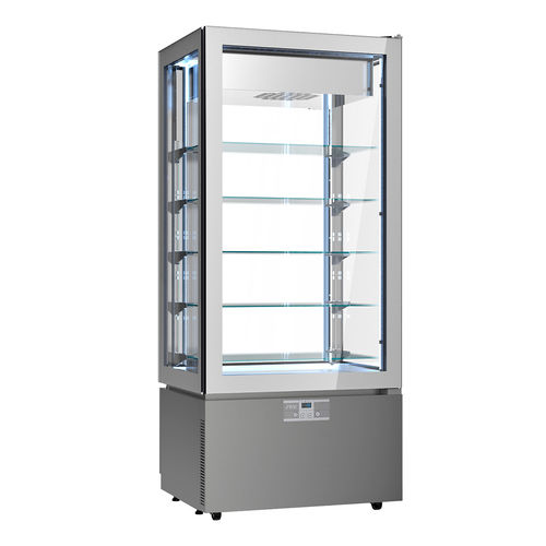 Schrank-Kühlvitrine - LUXOR CLASSIC - KD8G - Sagi - für Einzelhandel / Edelstahl / mit Tür