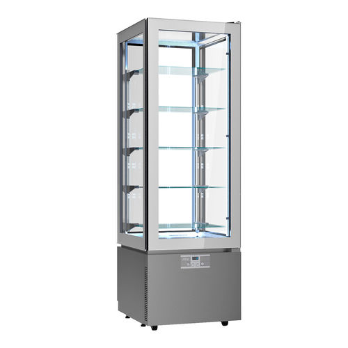 Schrank-Kühlvitrine - LUXOR CLASSIC - KP6G - Sagi - für Einzelhandel / Edelstahl / mit Tür