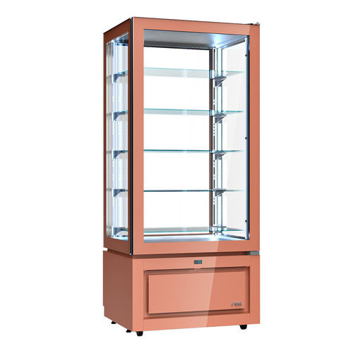 Schrank-Kühlvitrine - LUXOR NEW STYLE - KC8E - Sagi - für Einzelhandel / farbig / mit Tür