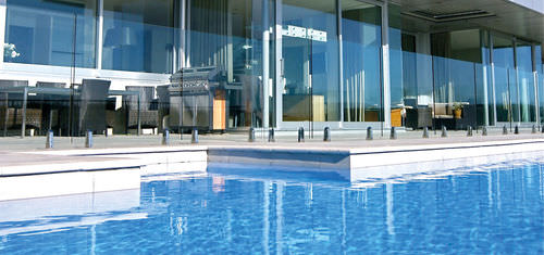Schutzabsperrung - Glass Vice® Products Ltd - feststehend / Glas / für Pool
