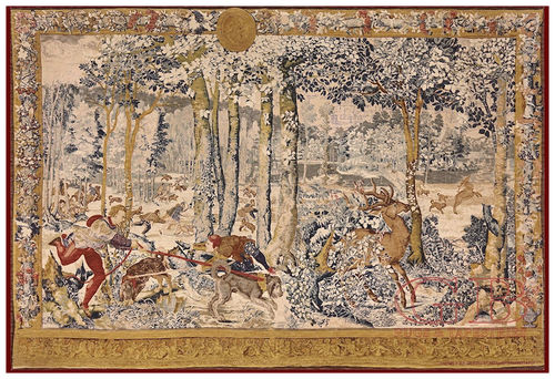 Stil-Wandteppich - 141500933992 - bersanetti giovanni - Motiv / Wolle / Leinen