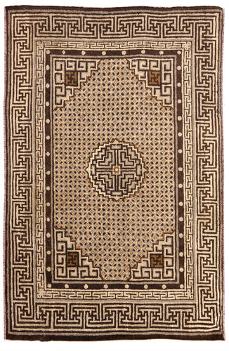 Traditioneller Teppich - 140827359285 - bersanetti giovanni - mit geometrischen Motiven / Wolle / Baumwolle