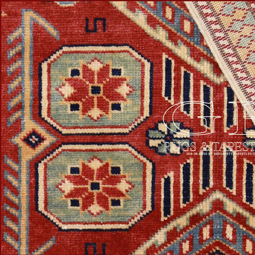 Moderner Teppich - SHIRVAN - bersanetti giovanni - Motiv / Wolle / rechteckig