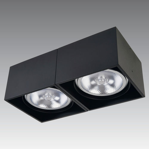 Downlight für Aufbau - ATRIA 2 FIXE - Stéphane DAVIDTS - LED / rechteckig / für den Innenraum