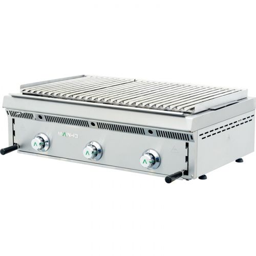 Gas-Grill - PBI - Maquinaria Industrial Hostelara S.L.U. - Tisch / Profi / Edelstahl