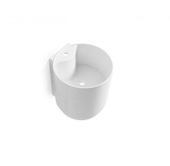 Wand-Waschbecken - HAMBURG - Bath Collection S.L. - Porzellan / rund / modern